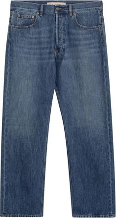 Valentino Garavani Straight Jeans - Heren - Regular Fit Jeans - Blauw - W36 - Denim - Jeans