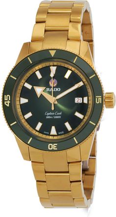 Rado Captain Cook Automatic Green Dial Mens Watch R32136323