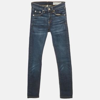 Rag & Bone Rag & Bone Blue Denim High Rise Skinny jeans S Waist 24