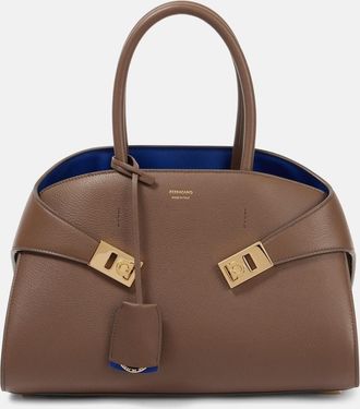 Ferragamo Hug Medium leather tote bag