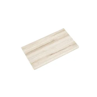 Saniclass Tops Topblad - 80x1.2x46cm - afgeronde hoeken - licht eiken