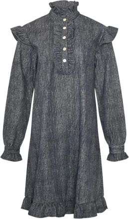 Noella Reno Ruby Ruffle Jurk - Dames - Korte kleedjes - Zwart - XL - Kleedjes