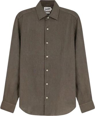 MC2 Saint Barth Heren, Overhemden, Groen, Maat: 3XL