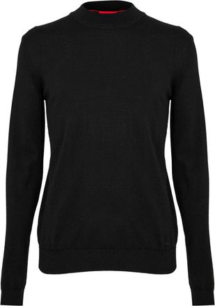 HUGO BOSS Hugo Mens San Matteo M 10243180 01 Sweatshirt in Black - Size Medium