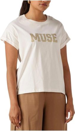 Nukus Nukus, Dames, Tops, Wit, Maat: XS Wol