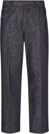 Fendi Straight-Cut Selleria Jeans, Waist Size 30