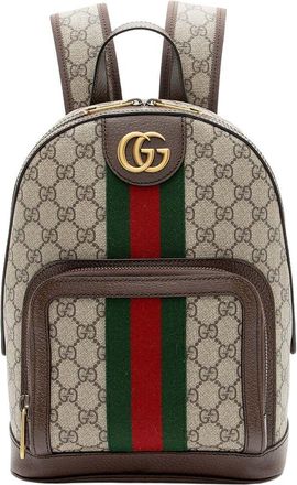 Gucci Gg Supreme Ophidia Small Backpack (Authentic Pre-Loved)