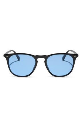 DIFF Eyewear Brody XL 51mm Square Sunglasses in Black Blue at Nordstrom Rack