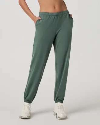 Vuori Clothing Halo Modern Sweatpant | Soft Sky Heather | XS, Size Extra Small