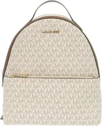 Michael Kors Pre-owned Canvas backpacks - Dames - Vintage Rugzakken - Beige - ONE Size - Vintage