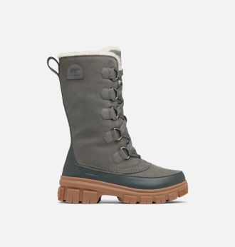 Sorel Womens Tivoli V Tall Waterproof Boots In Velvet Tan Brown