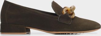 Pedro Garcia Gizi Suede Loafers