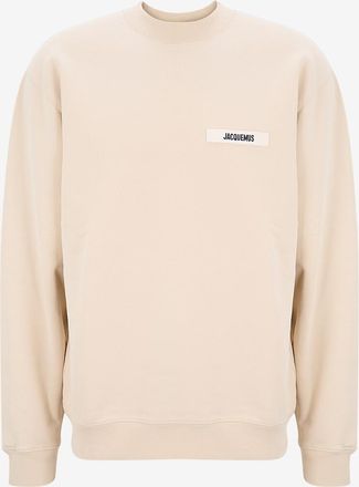 Jacquemus Rundhalssweatshirt Le sweat-shirt Gros Grain