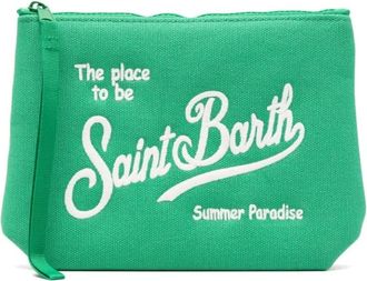 MC2 Saint Barth Clutches, female, Green, Size: ONE SIZE Aline Clutch