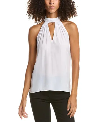 Ramy brook grace store crossover halter top ruffle