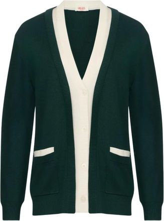 Liu Jo ECS Maglia Aperta - Dames - Vesten - Groen - M - Truien & Vesten