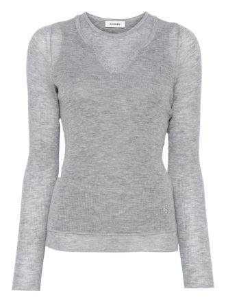 Sandro wool sweater - women - Wool - 1 - Grey