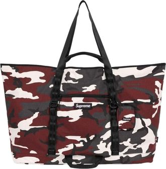 SUPREME SS26 X-Large Tote Bag + Utility Pouch Red Camo XLARGETOTEBAG-SS26-REDCAMO