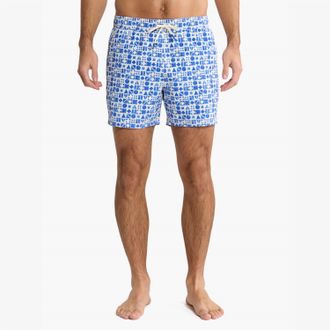 Fair Harbor The Bungalow Trunk - 5 In Azure Geo