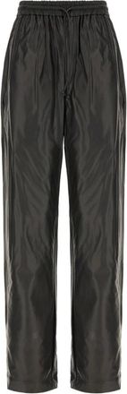 Isabel Marant Straight Trousers, female, Black, Size: M Straight Trousers