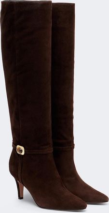 Veronica Beard Botas altas Angeline de ante