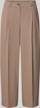 OPUS Stoffhose mit Gesäßtasche Modell Maiga in Taupe, Größe 34