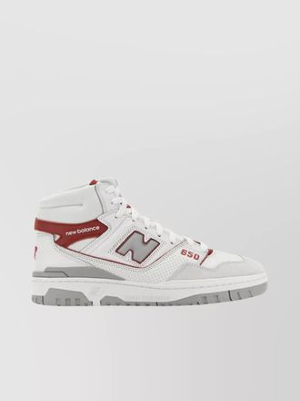 New Balance leather high-top sneakers