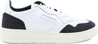 Autry Medalist Low - Dames - Sneakers - Zwart - 40 EU - Katoen - Schoenen