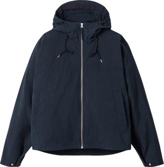 Ten c Mid Layer Anorak - Heren - Zomerjassen - Blauw - L - Nylon - Jassen