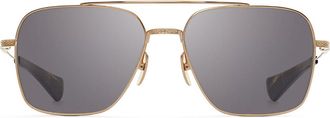 Dita Eyewear Flight-Seven DTS111-57-02 Mens Sunglasses Gold Size 57