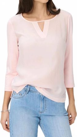 Brax Clarissa Top In Rose Quartz