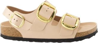 Birkenstock Big Buckle Sandalen voor Vrouwen - Dames - Sandalen - Beige - 36 EU - Schoenen