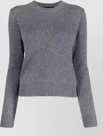 Lisa Yang cashmere fine-knit crewneck jumper