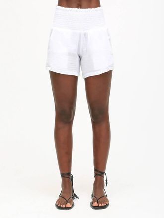 Electric & Rose Easy Beach Shorts In Cloud