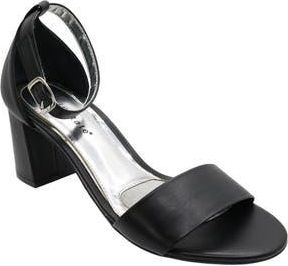 David Tate Timeless Ankle Strap Sandal in Black Leather at Nordstrom Rack, Size 9.5
