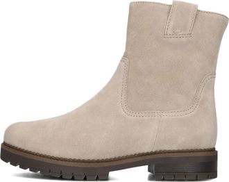 Gabor Beige Enkellaarzen voor Herfst/Winter - Dames - Enkellaarsjes - Beige - 42 EU - Schoenen