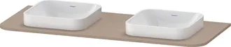 Duravit Duravit Happy D.2 Plus Console, 1300x550 Mm, 2 D&eacute;coupes, Pour