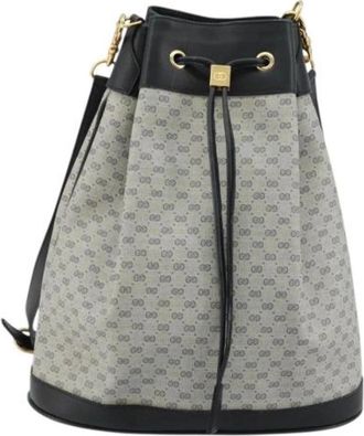 Gucci Pre-owned Bucket Bag - Dames - Vintage Tas - Beige - ONE Size - Leer - Vintage