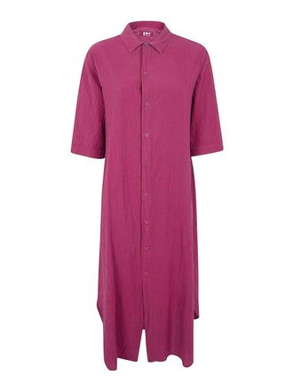 Labo.art Labo. Art Acca Rock Cotton Midi Dress