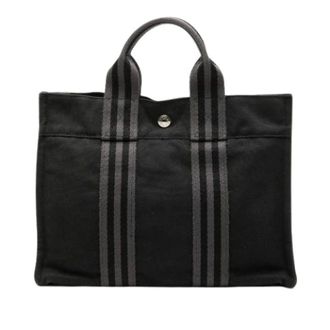 Herm&egrave;s Pre-owned Tote Bags, female, Black, Size: ONE SIZE Pre-owned Fourre Tout PM Tote