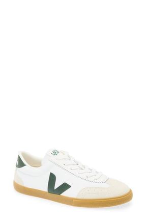 Veja Volley Canvas Sneaker in White Cyprus Natural at Nordstrom, Size 36