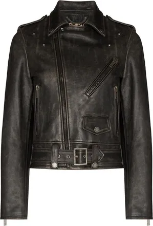 Golden Goose Black PERFECTO BIKER