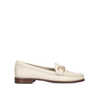 Carvela Womens Leather Click Loafers - White - Size UK 7