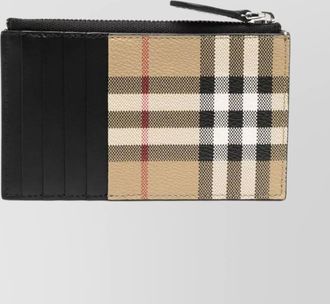 Burberry printed canvas wallet