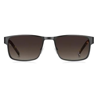 Tommy Hilfiger Brown Gradient Rectangular Mens Eyeglasses TH 1974/S 0SVK/HA 57