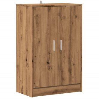 vidaXL Vidaxl - Mueble zapatero madera ingeniería roble artisan 60x35x92 cm