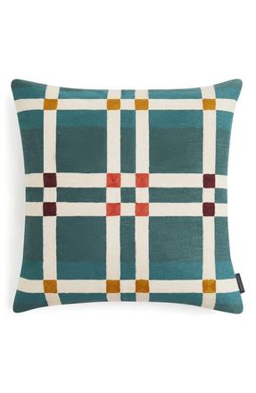Pendleton Balsa Four Square Cotton Accent Pillow in Balsam Green at Nordstrom