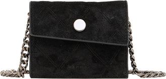 Hammitt Hammitt Montana Pendant Noir Diamond Suede Gunmetal