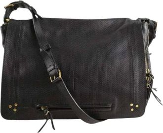 Jerome Dreyfuss Pre-owned Cross Body Bags, female, Black, Size: ONE SIZE Pre-owned Albert Crossbody Bag