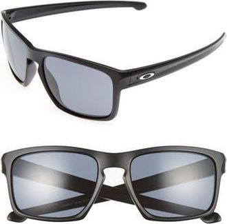 Oakley Sliver H2O 57mm Sunglasses in Black at Nordstrom Rack